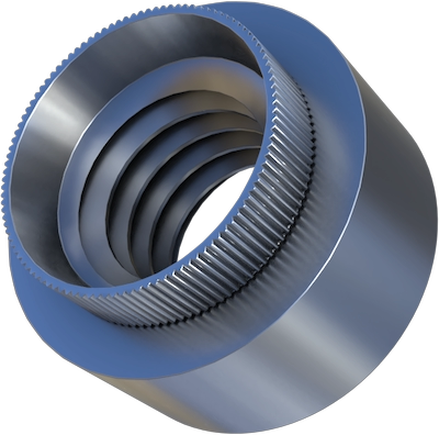 PRESSFÄSTELEMENT RÄFFLAD HALS Bild