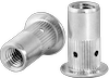 KD-MUTTER RUND PLAN RÄFFLAD M10 KDHPK-50 A2
